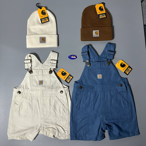 Carhartt CM5401 Unisex Kids Loose Fit Canvas Shortall Jumper