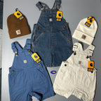 Carhartt CM5401 Unisex Kids Loose Fit Canvas Shortall Jumper