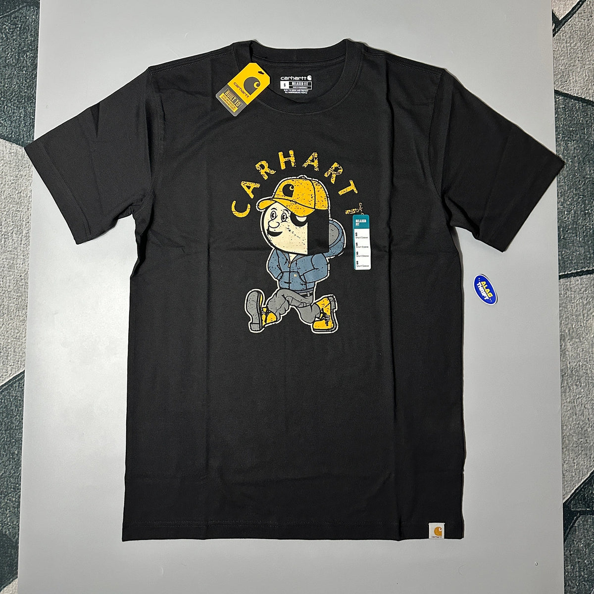 Carhartt Relaxed Fit Active Jacket Graphic Tshirt (Best Seller)