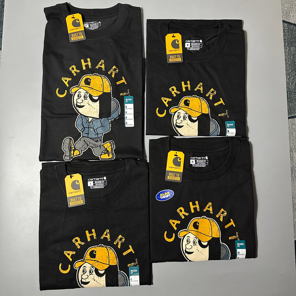 Carhartt Relaxed Fit Active Jacket Graphic Tshirt (Best Seller)