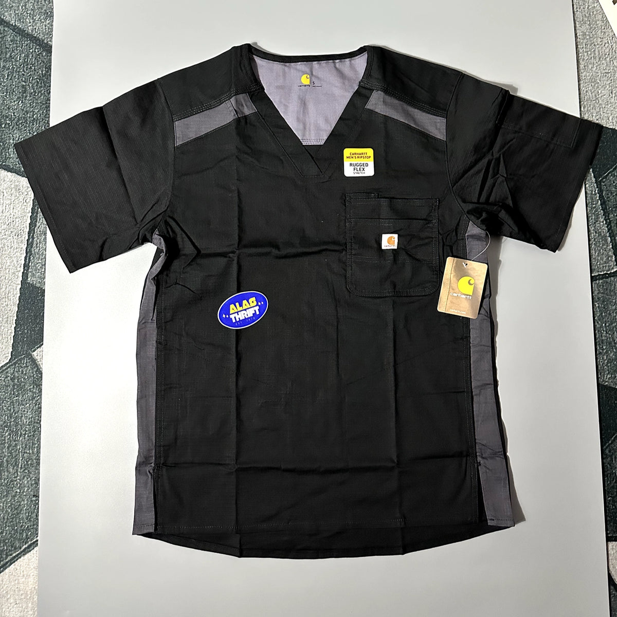 Carhartt Two Tone Rugged Flex Six Pocket Top Scrub