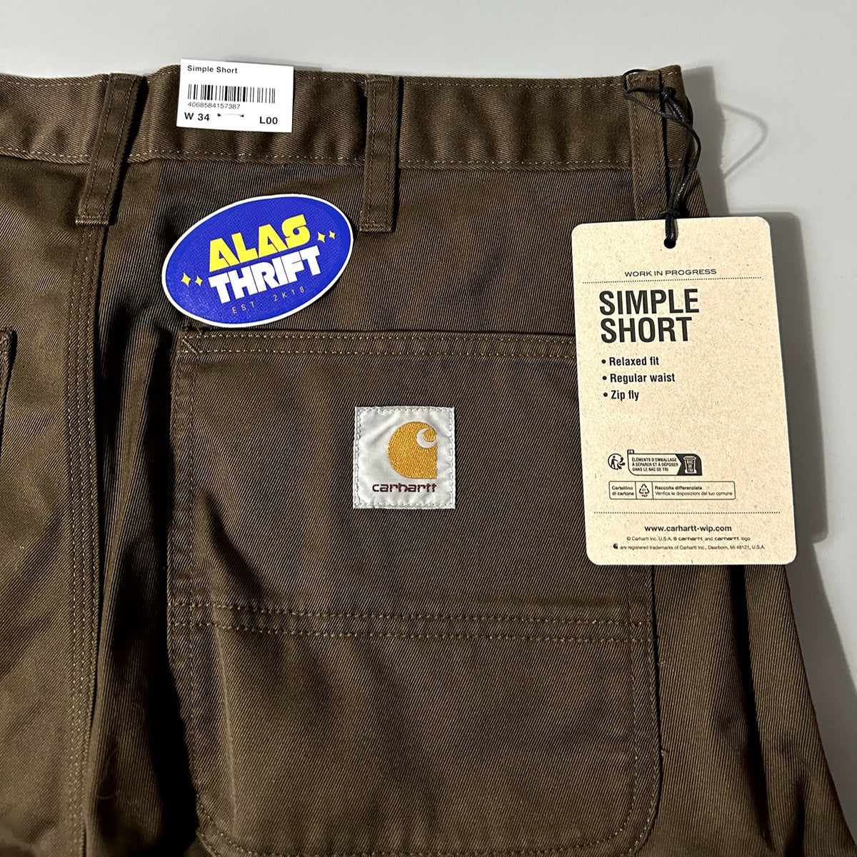 Carhartt WIP Simple Short "Denison Twill"
