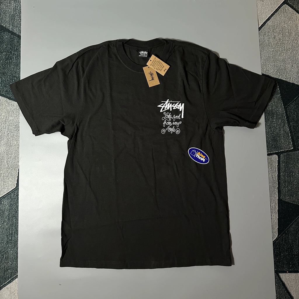 STUSSY ANY ANGLE PIGMENT DYED TEE