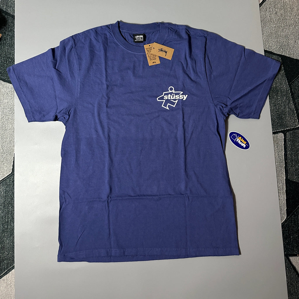 STUSSY SURF SIZE PIGMENT DYED TEE
