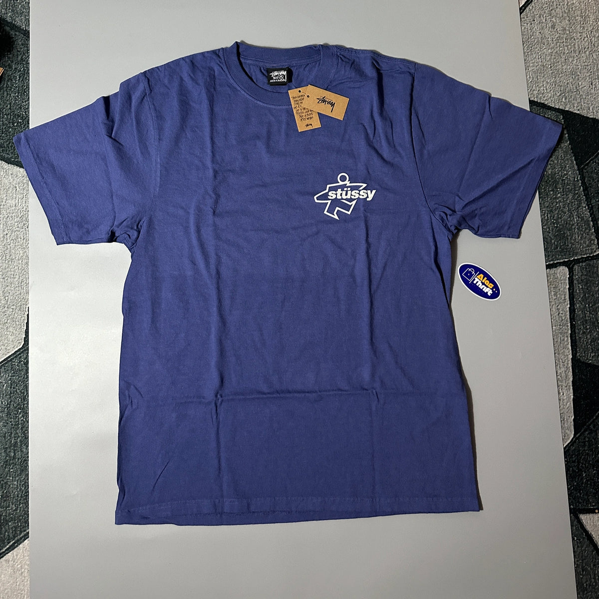 STUSSY SURF SIZE PIGMENT DYED TEE