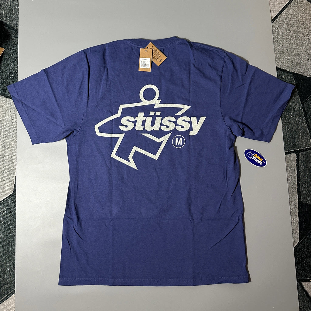 STUSSY SURF SIZE PIGMENT DYED TEE
