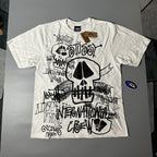 STUSSY SKULLS TEE PIGMENT DYED