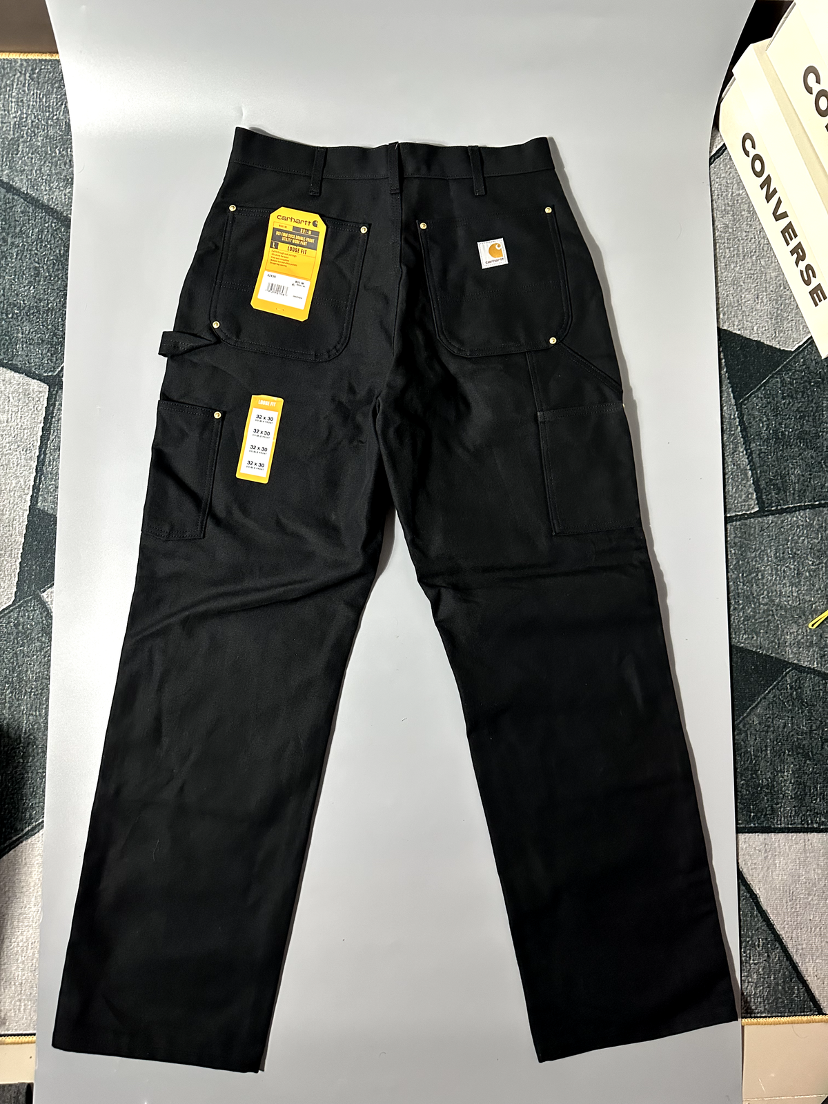 Carhartt Iconic B01 Firm Duck Double-Front Dungaree Pant