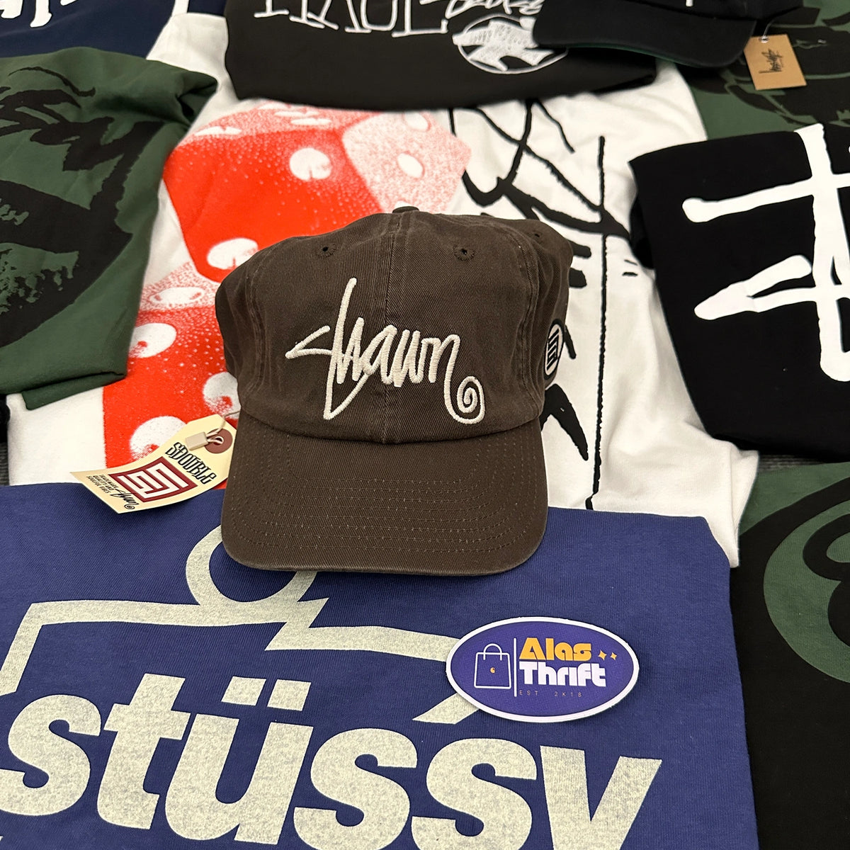 S DOUBLE SHAWN SCRIPT DADHAT