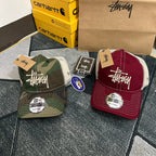 STUSSY x NEW ERA 9 TWENTY BASIC TRUCKER CAP