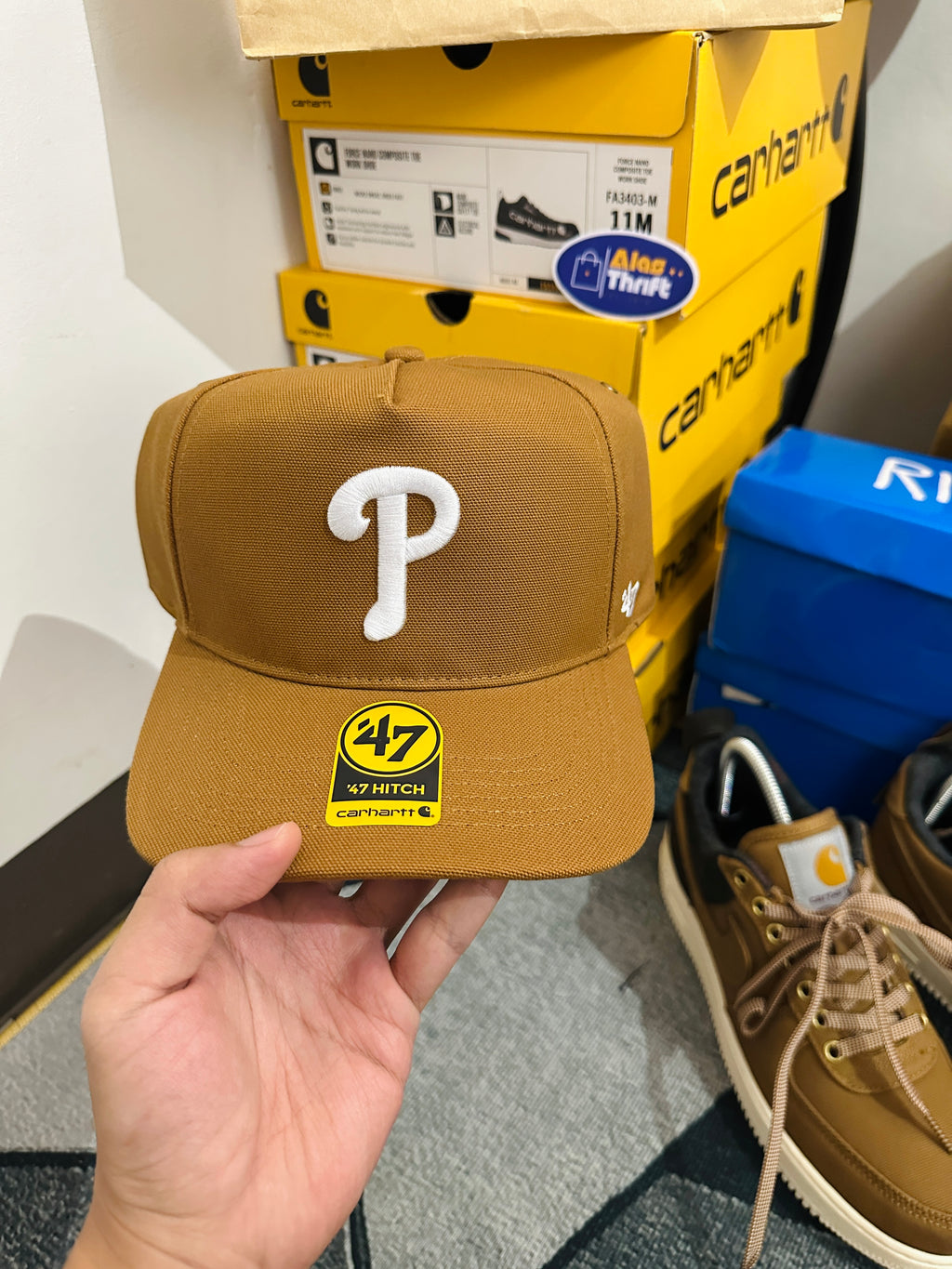 Philadelphia Phillies 'Bryce Harper' Carhartt x '47 Hitch Hat (Limited Edition)