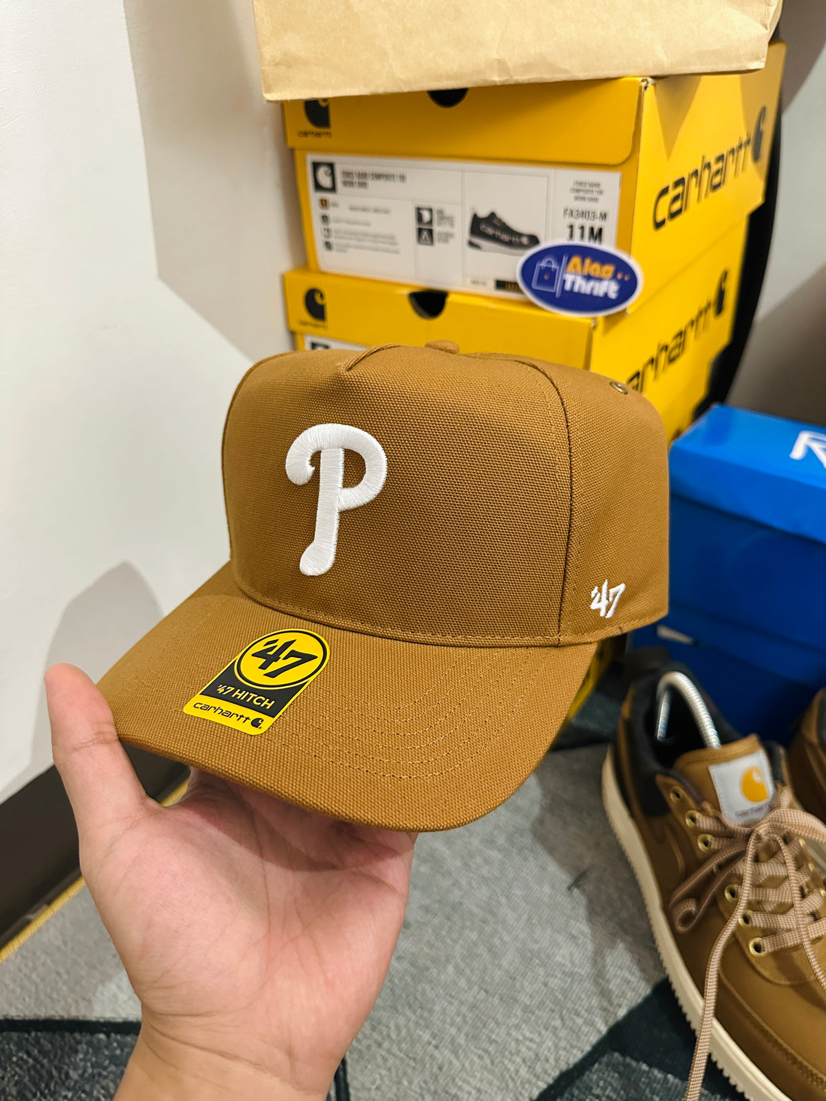 Philadelphia Phillies 'Bryce Harper' Carhartt x '47 Hitch Hat (Limited Edition)