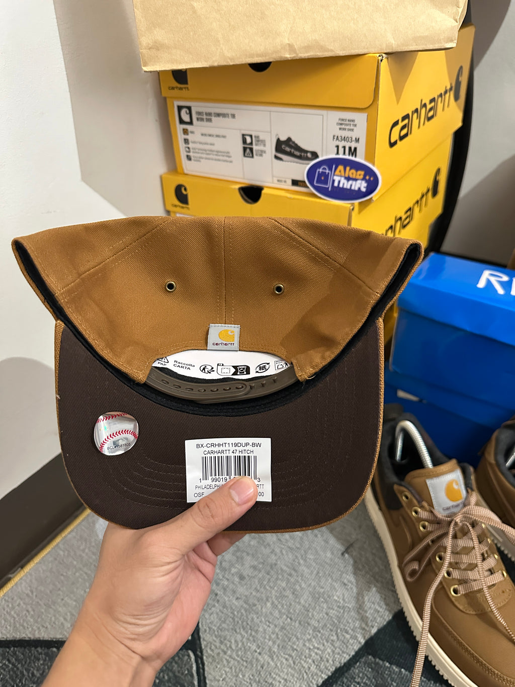 Philadelphia Phillies 'Bryce Harper' Carhartt x '47 Hitch Hat (Limited Edition)