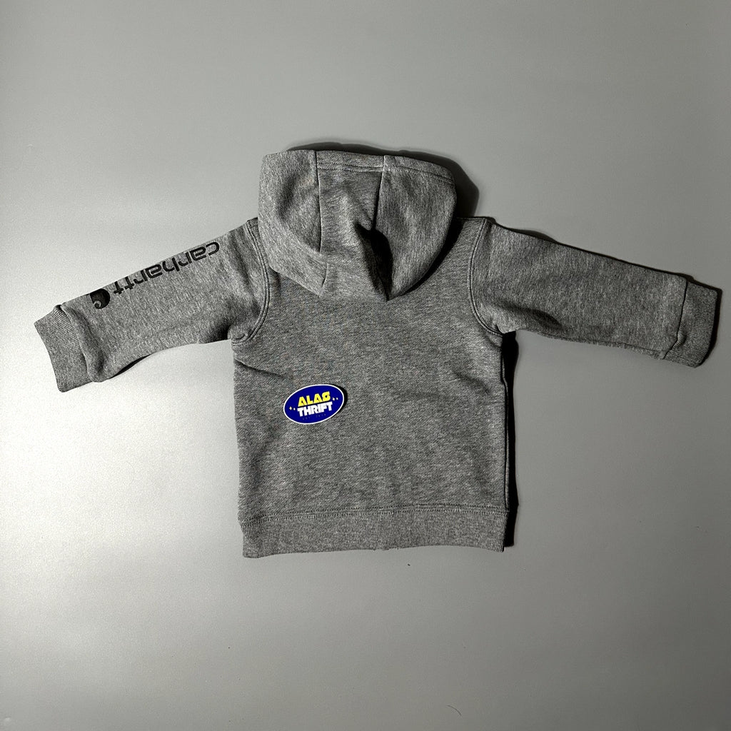 Carhartt Unisex Kids Long-Sleeve Full-Zip Hooded Graphic Sweatshirt