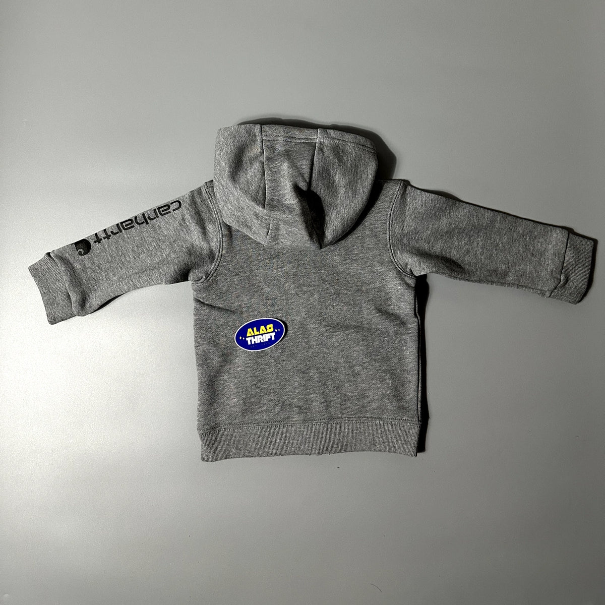 Carhartt Unisex Kids Long-Sleeve Full-Zip Hooded Graphic Sweatshirt