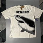 STUSSY SHARK PIGMENT DYED TEE