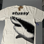 STUSSY SHARK PIGMENT DYED TEE