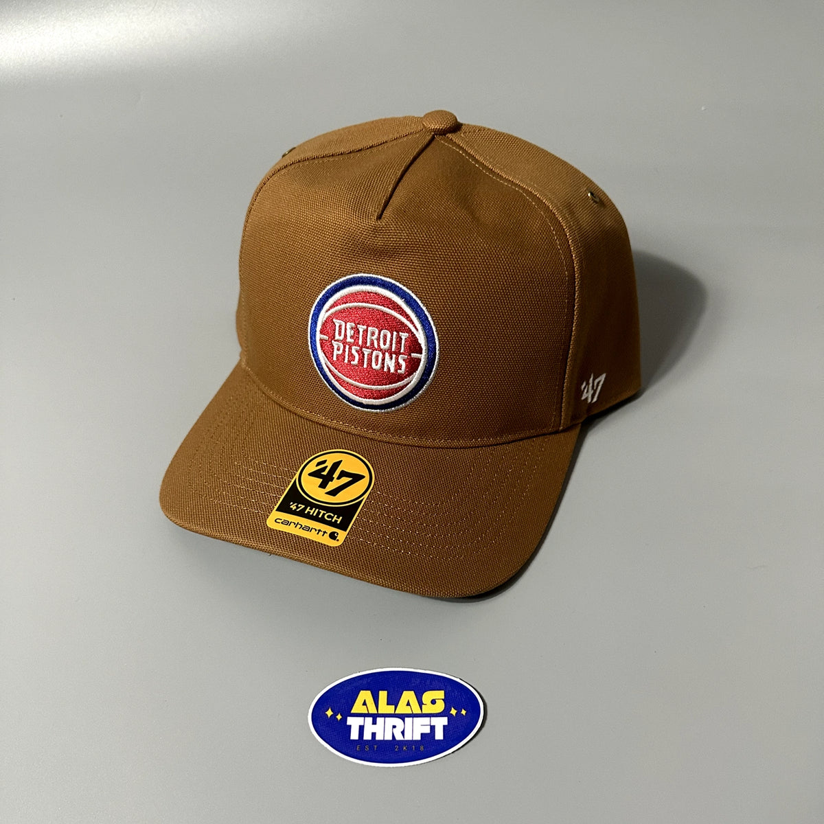 Detroit Pistons Carhartt x '47 Hitch Hat (Limited Edition)