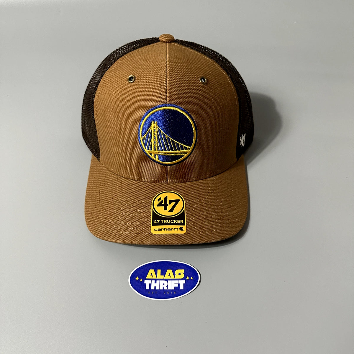 Golden State Warriors Carhartt ’47 Trucker Hat (Limited Edition)