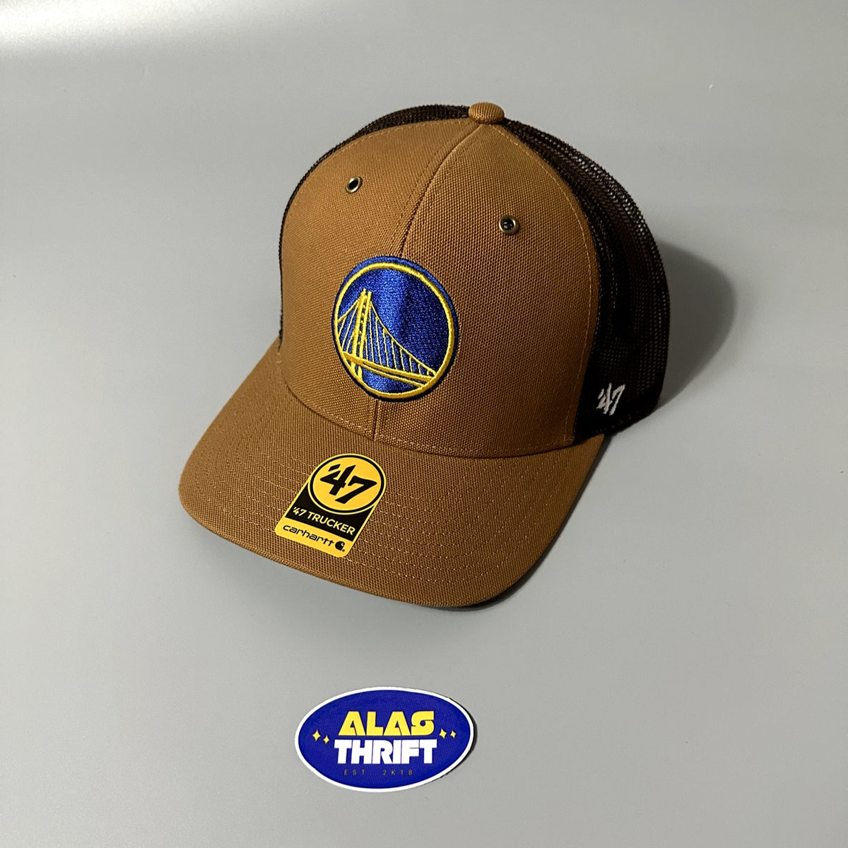 Golden State Warriors Carhartt ’47 Trucker Hat (Limited Edition)