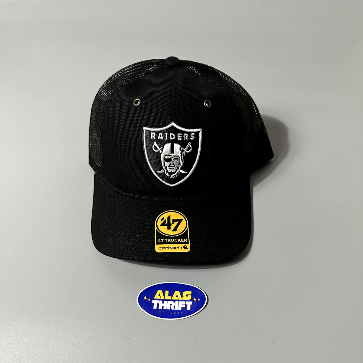Las Vegas Raiders Carhartt ’47 Trucker Hat (Limited Edition)