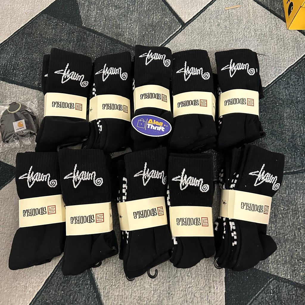 S DOUBLE STANDARD SHAWN CREW SOCKS 3 PACK