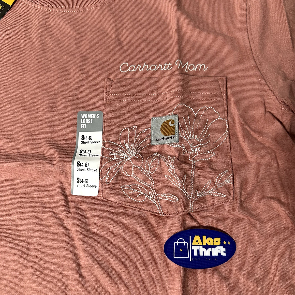 Carhartt Women’s Loose Fit Mother’s Day Pocket Tshirt