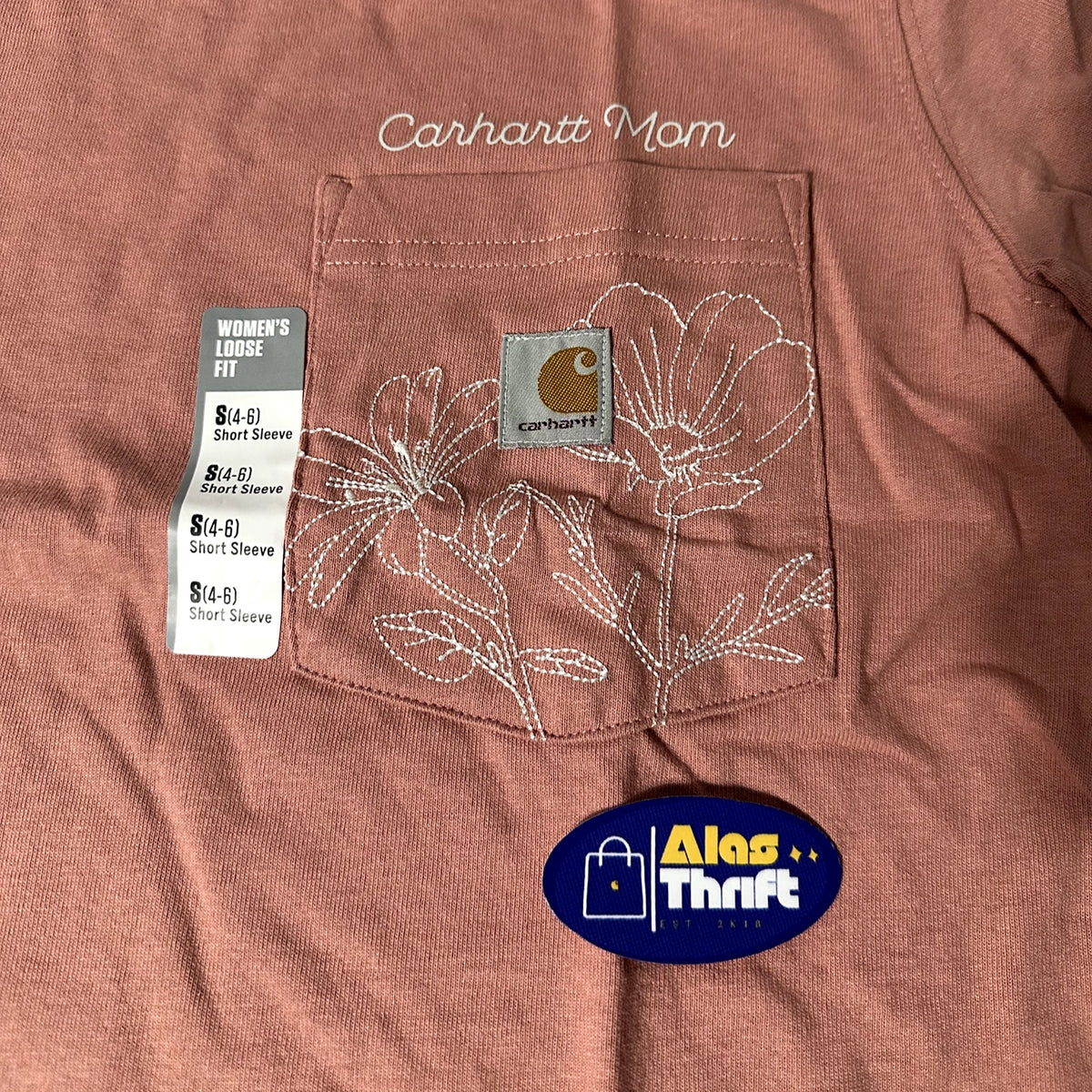 Carhartt Women’s Loose Fit Mother’s Day Pocket Tshirt