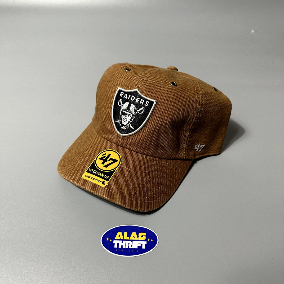 Las Vegas Raiders Carhartt ’47 Clean Up Hat (Limited Edition)