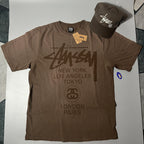STUSSY DYED WORLD TOUR TEE