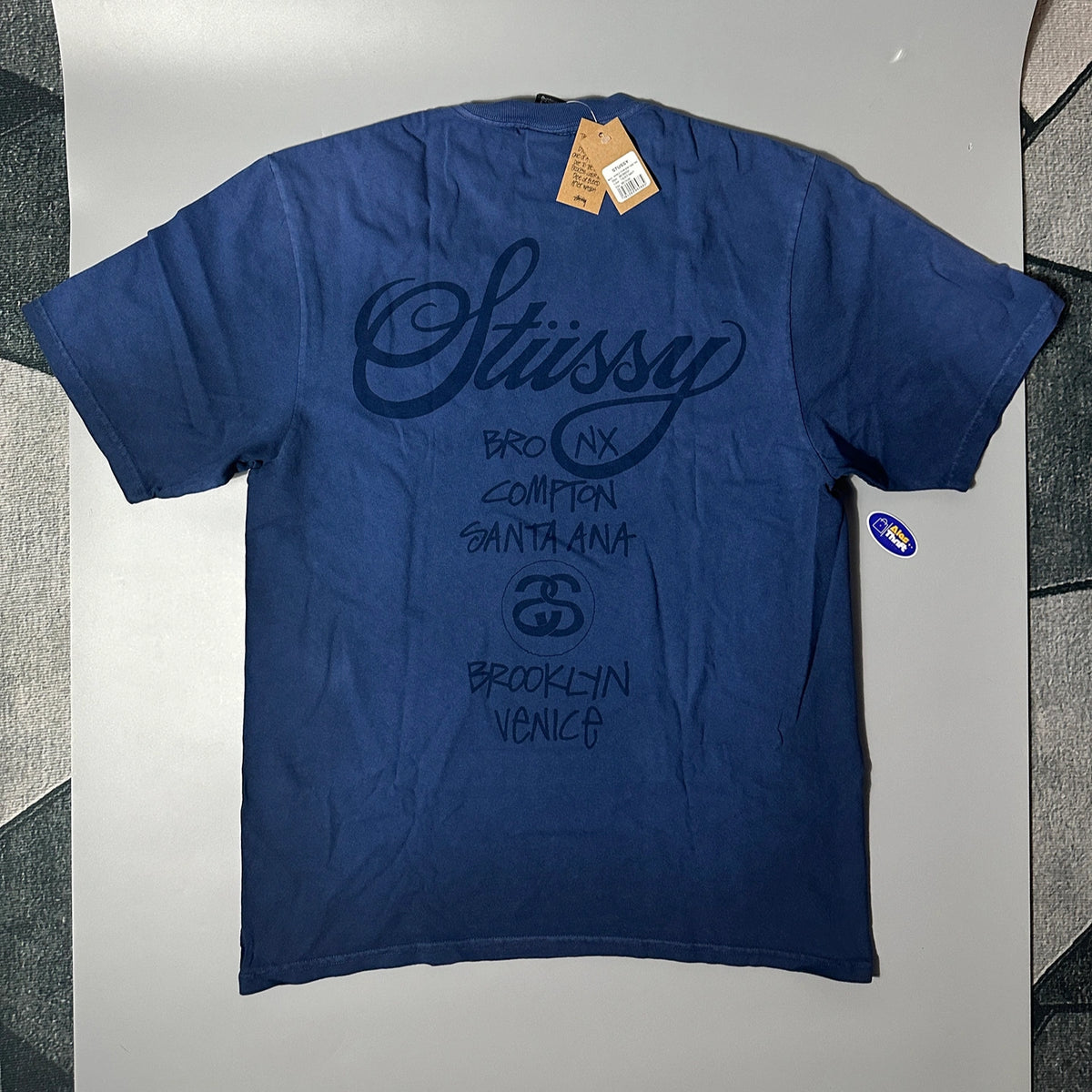 STUSSY DYED WORLD TOUR TEE