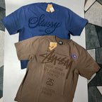 STUSSY DYED WORLD TOUR TEE
