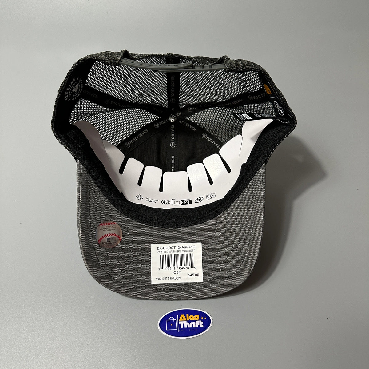 Seattle Mariners Carhartt '47 Dyed Trucker Hat (Limited Edition)