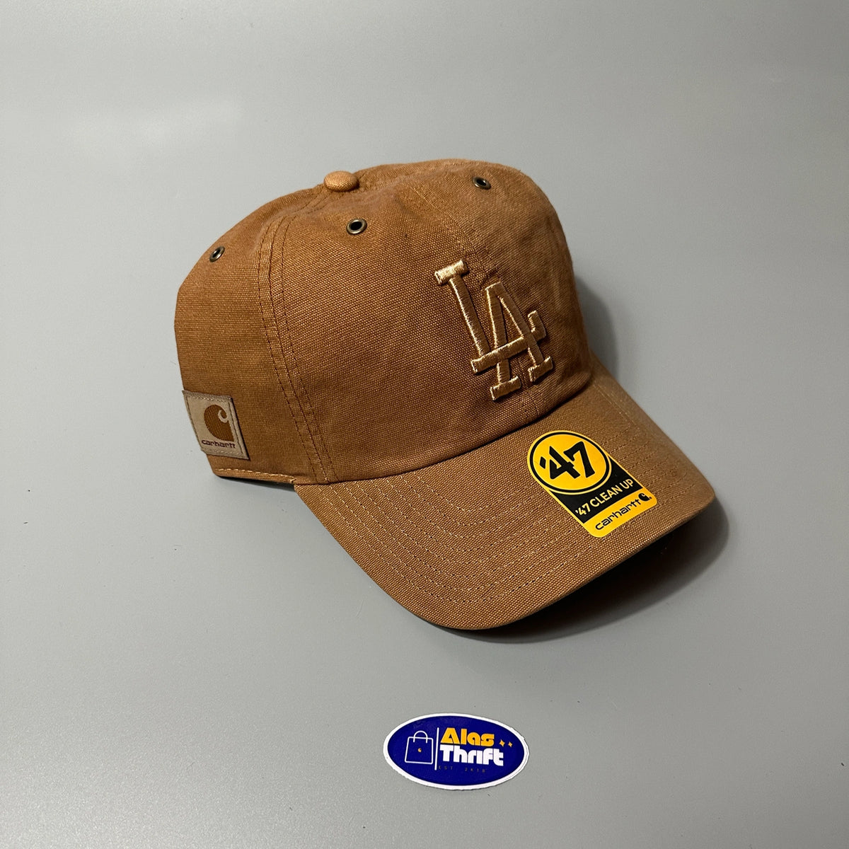 Los Angeles Dodgers Carhartt '47 Dyed Clean Up Hat (Limited Edition)
