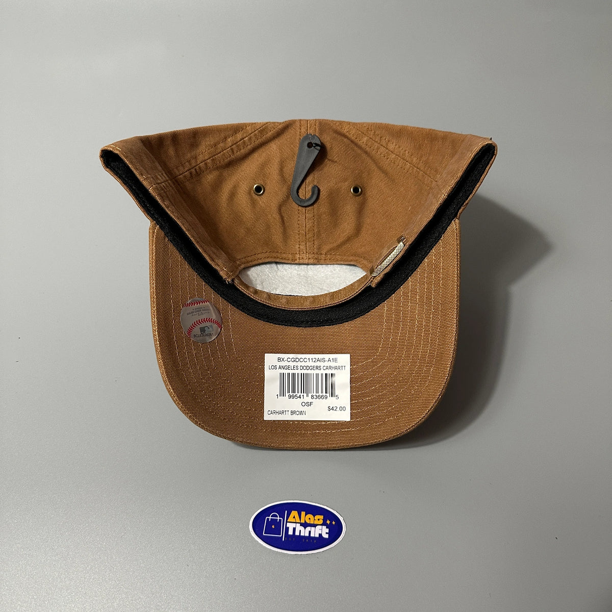 Los Angeles Dodgers Carhartt '47 Dyed Clean Up Hat (Limited Edition)