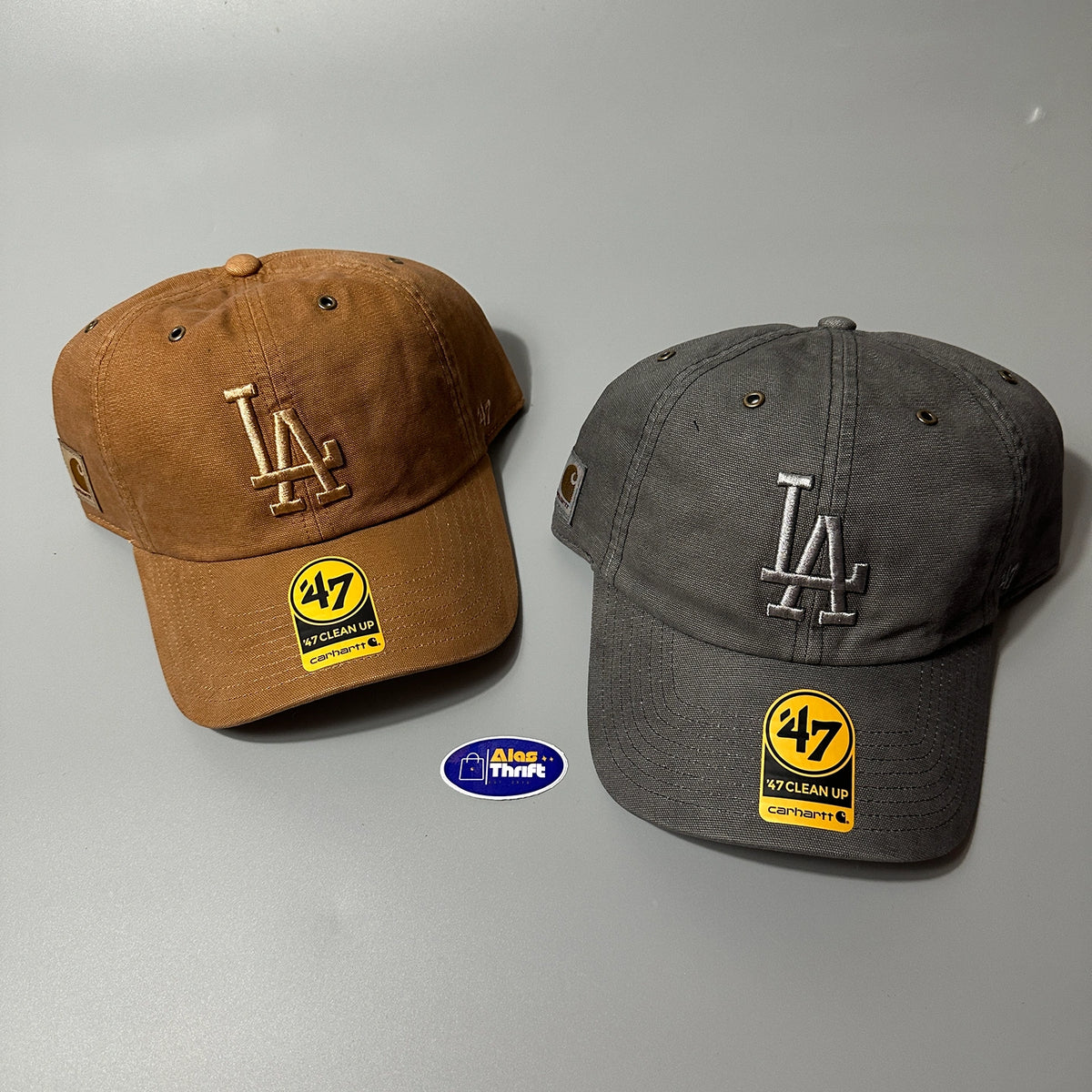 Los Angeles Dodgers Carhartt '47 Dyed Clean Up Hat (Limited Edition)
