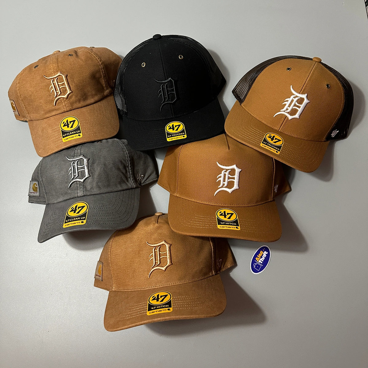 Detroit Tigers Carhartt x '47 Hitch Hat (Limited Edition)