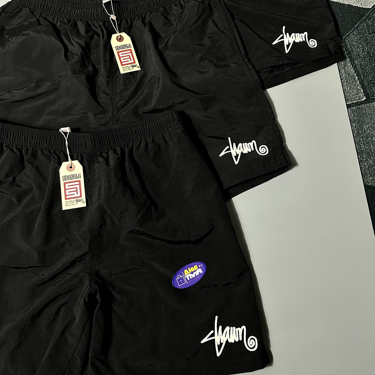 S DOUBLE NYLON KING COAST MESH SHORT