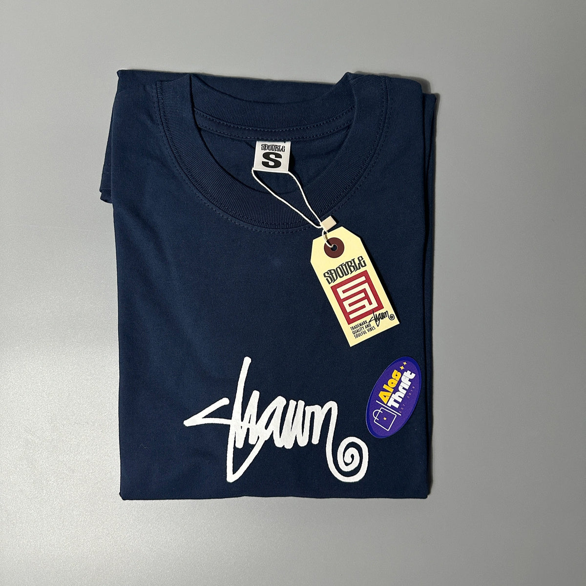 S DOUBLE SHAWN SMALL STOCK TSHIRT