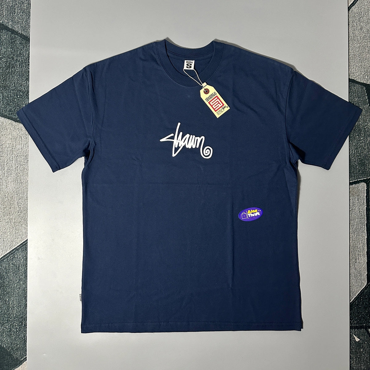 S DOUBLE SHAWN SMALL STOCK TSHIRT