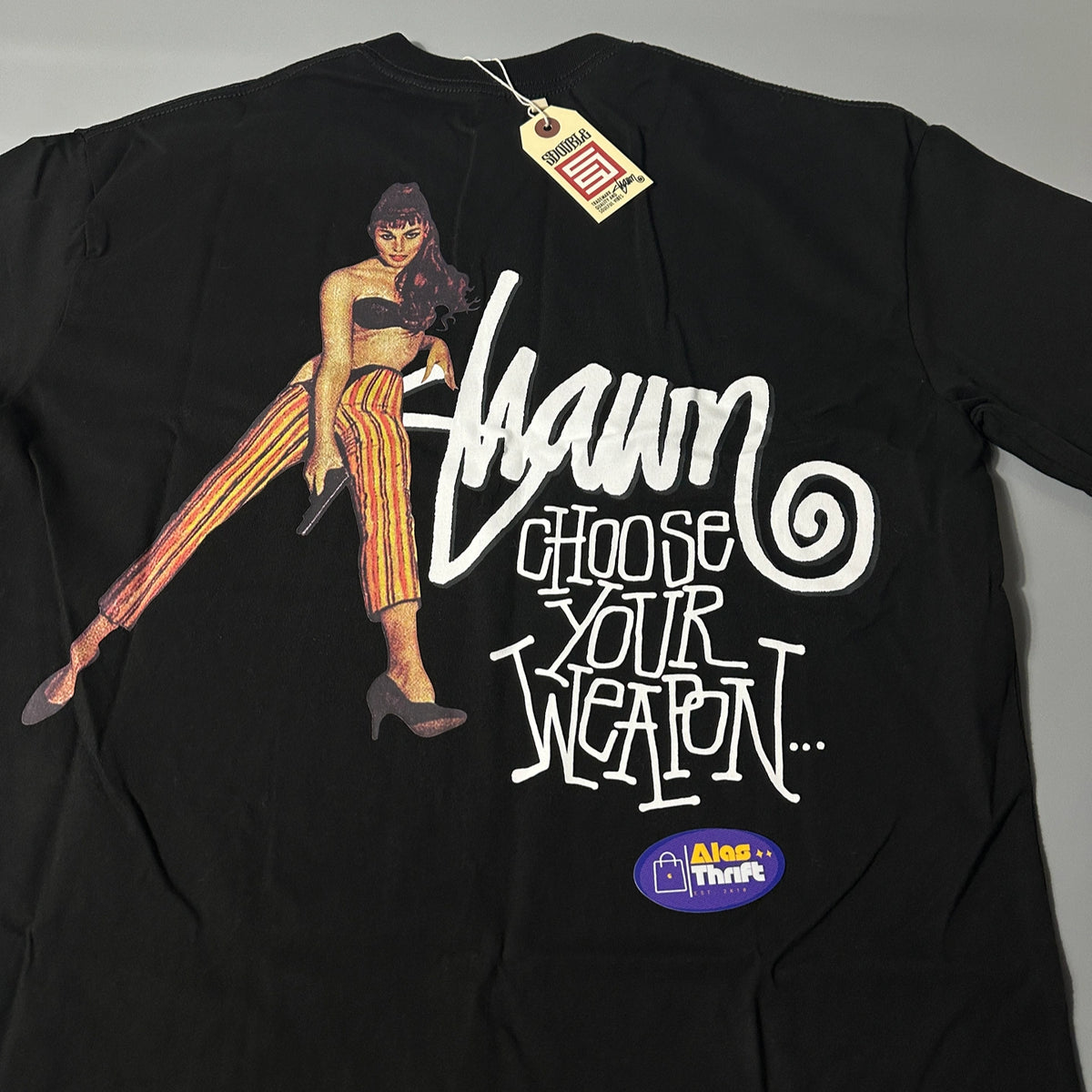 S DOUBLE CHOOSE YOUR WEAPON TSHIRT