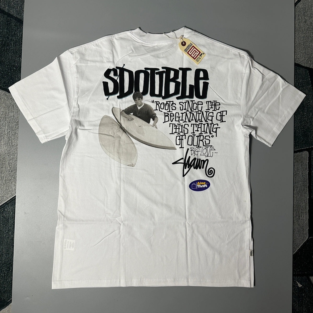 S DOUBLE PINTAILS TSHIRT (GRAIL TEE)