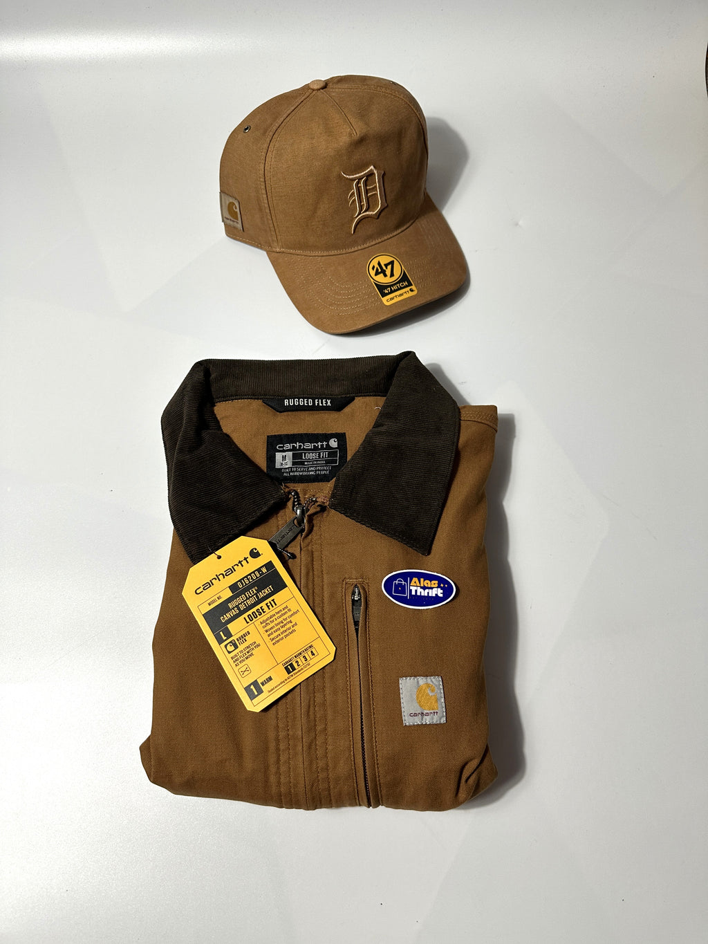 Carhartt W Rugged Flex Iconic Crawford Detroit Jacket