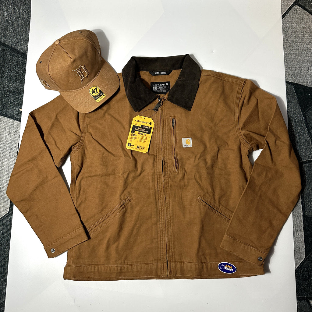 Carhartt W Rugged Flex Iconic Crawford Detroit Jacket
