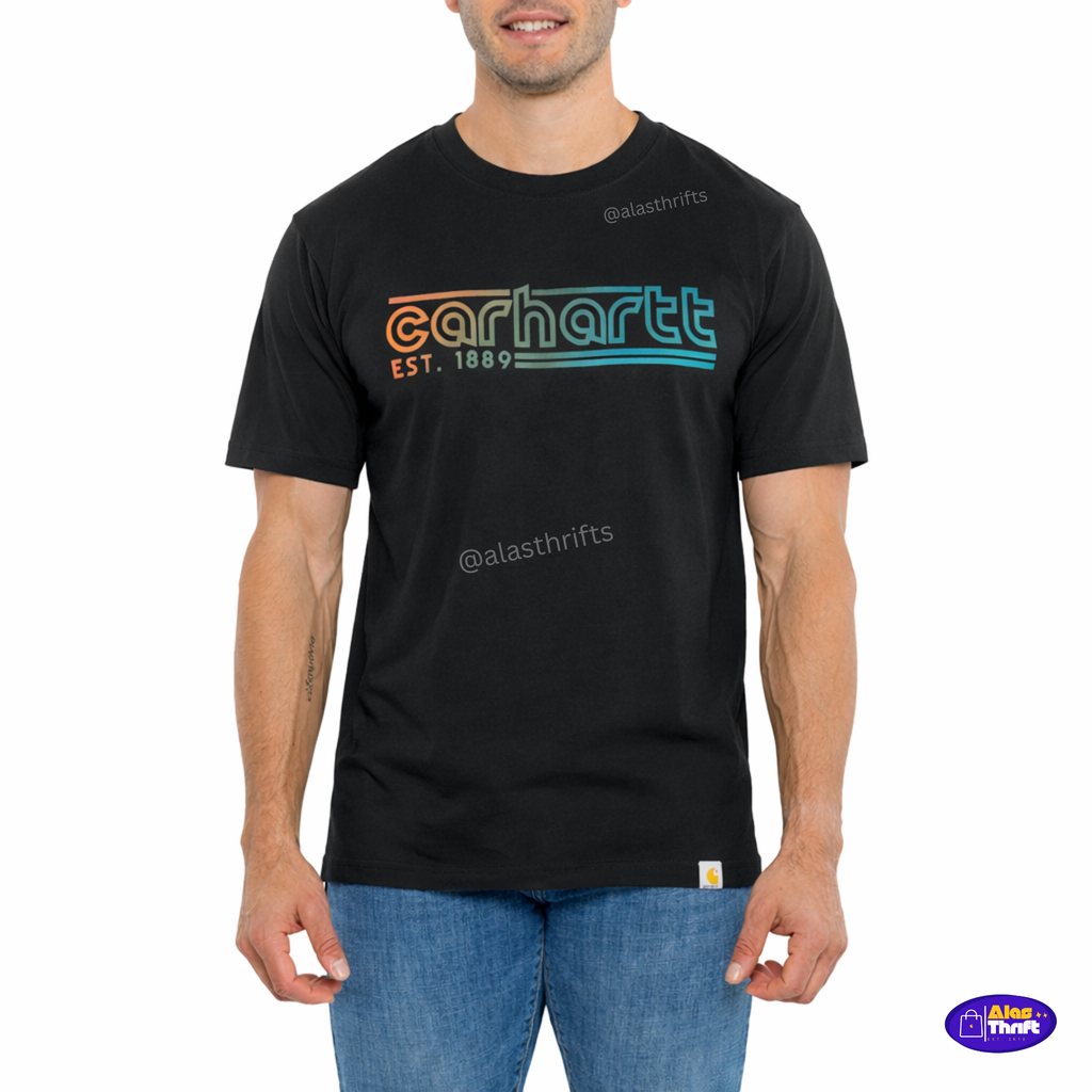 Carhartt Relaxed Fit Lightweight Short-Sleeve Logo Graphic Tshirt