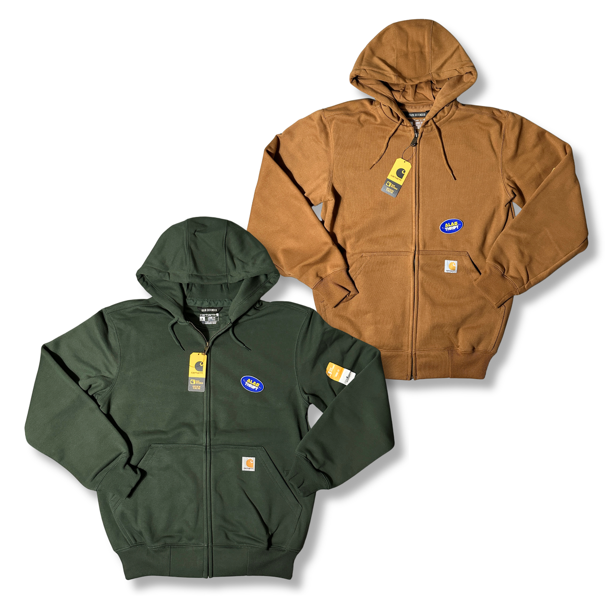Carhartt 100614 Rain Defender Loose Fit Heavyweight Full Zip Jacket