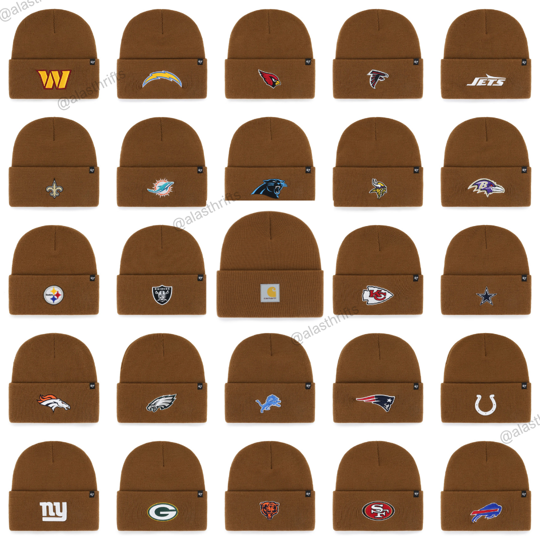 Carhartt x '47 Knit Cuffed Beanie (NFL TEAMS)