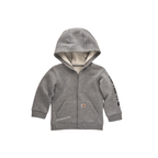 Carhartt Unisex Kids Long-Sleeve Full-Zip Hooded Graphic Sweatshirt