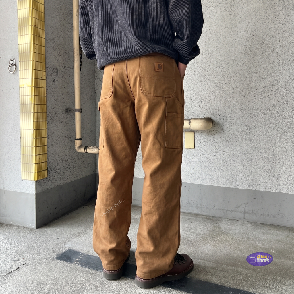 Carhartt B11  Loose Straight Washed Duck Dungaree Pant