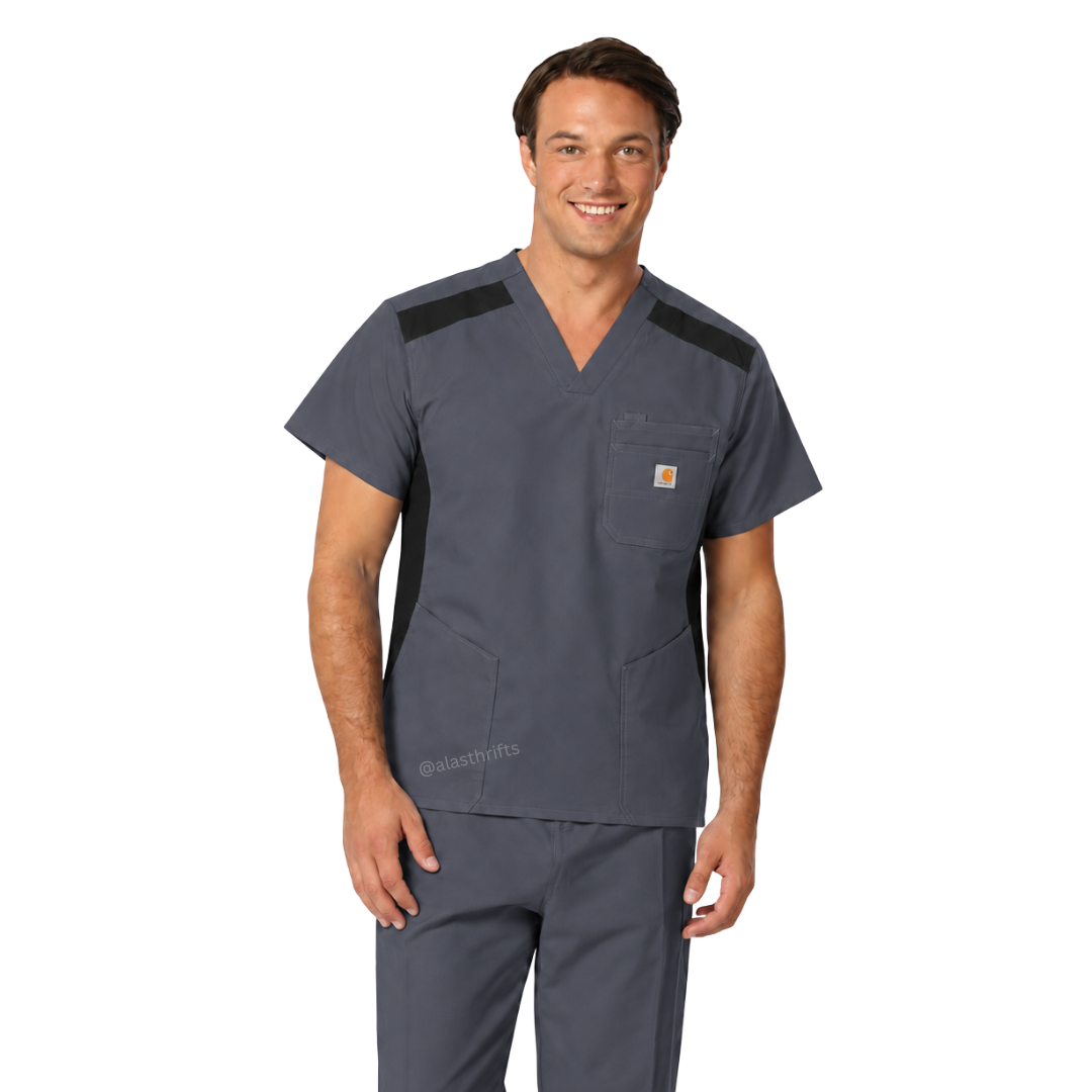 Carhartt Two Tone Rugged Flex Six Pocket Top Scrub